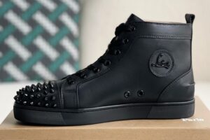 Christian Louboutin Lou Spikes High Top black 3