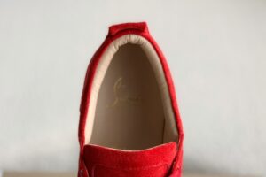 Christian Louboutin Louis Junior Spikes Flat Rougissime 8