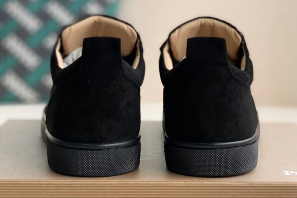 Christian Louboutin Vieira Spikes Black Suede 3